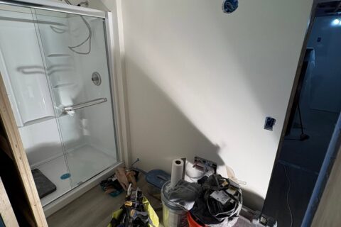 Bathroom unfinished 1